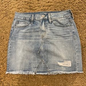 unworn, size 7, blue jean skirt